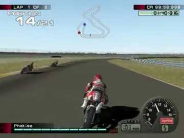 MotoGP 4 screen shot game playing